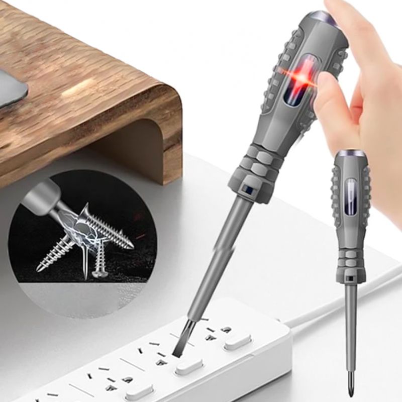 2 in 1 High Torque Strong Magnetic Screwdriver & Electricity Tester