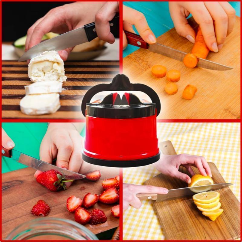Simple Knife Sharpener with Suction Cup