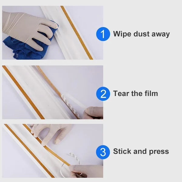 Anti-Mold Adhesive Tape for Ceramic Tiles (8mm*6m)