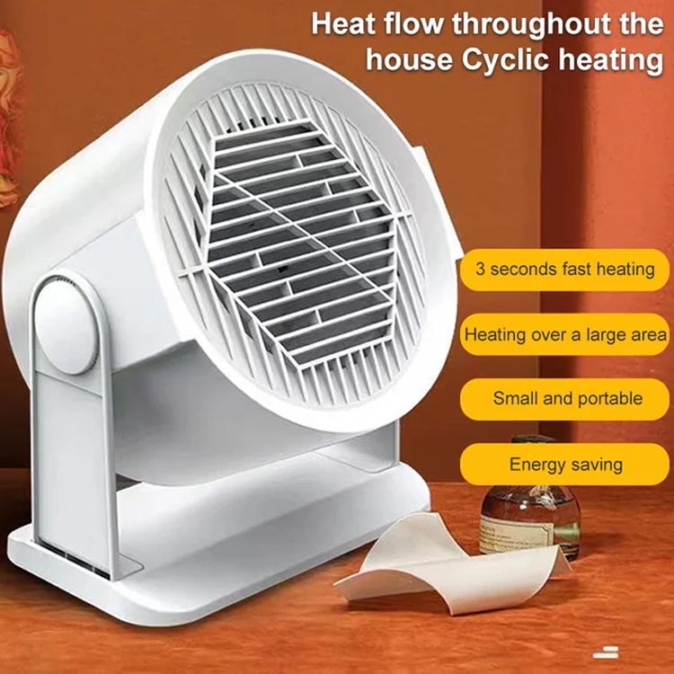 Cyclone 400W Portable Oscillating Heater