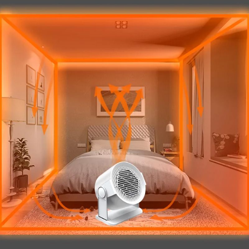 Cyclone 400W Portable Oscillating Heater