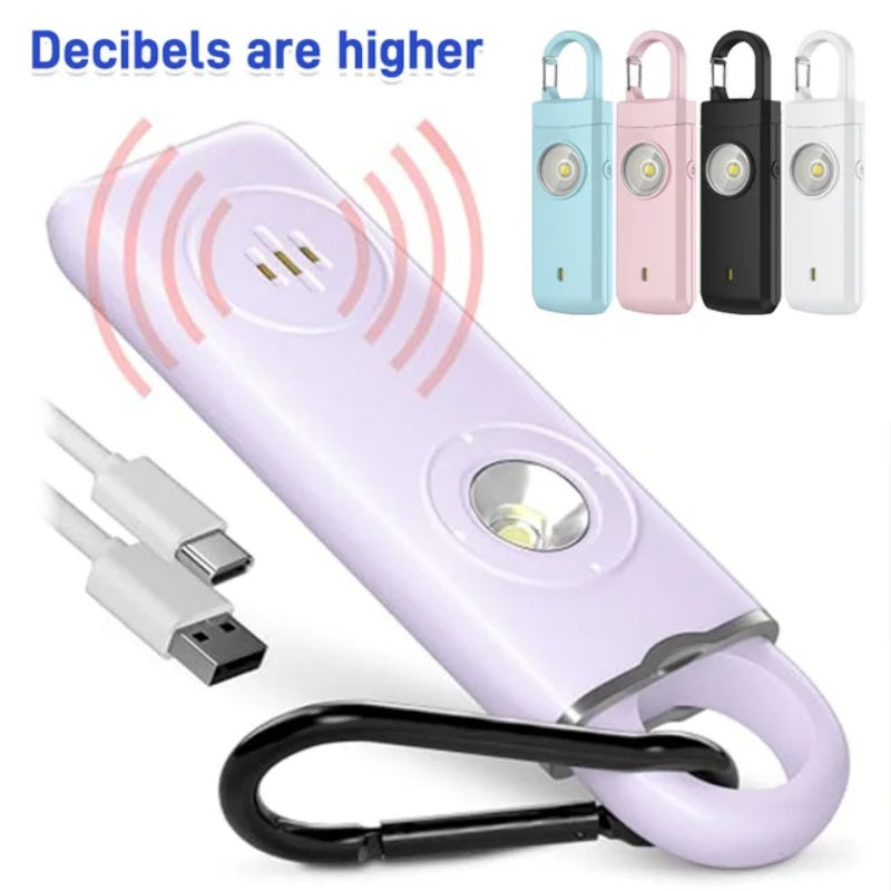 130 dB Flashing Loud Siren Song Emergency Safety Alarm