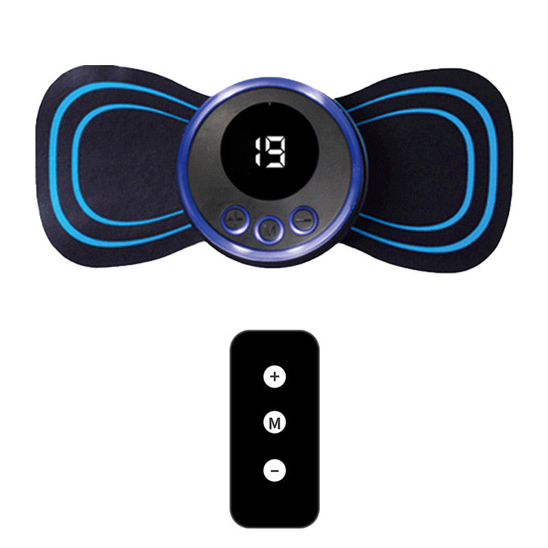 8 Mode Portable Massager - Mini Muscle Stimulator for Pain Relief
