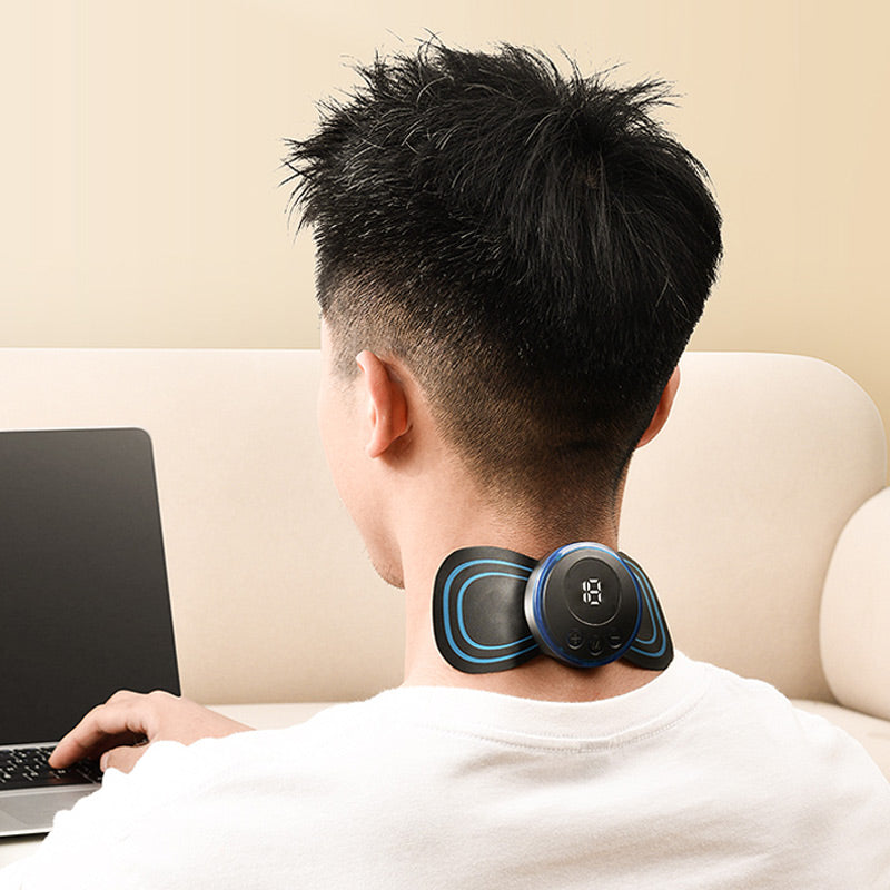8 Mode Portable Massager - Mini Muscle Stimulator for Pain Relief