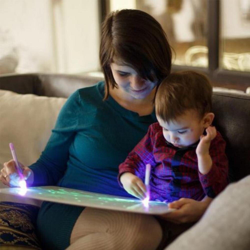 Delightful Drawing Pad with Magical LED Light