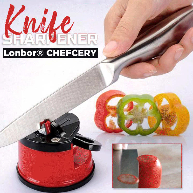Simple Knife Sharpener with Suction Cup