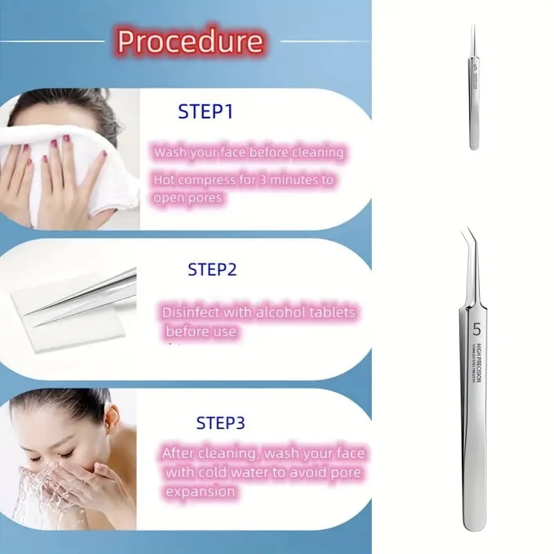 Professional Blackhead Tweezers