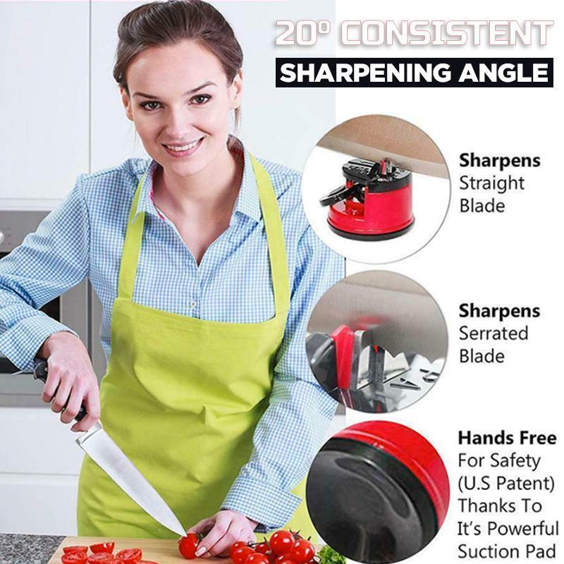 Simple Knife Sharpener with Suction Cup