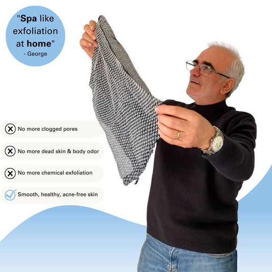 Bliss Exfoliating Antibacterial Shower Towel