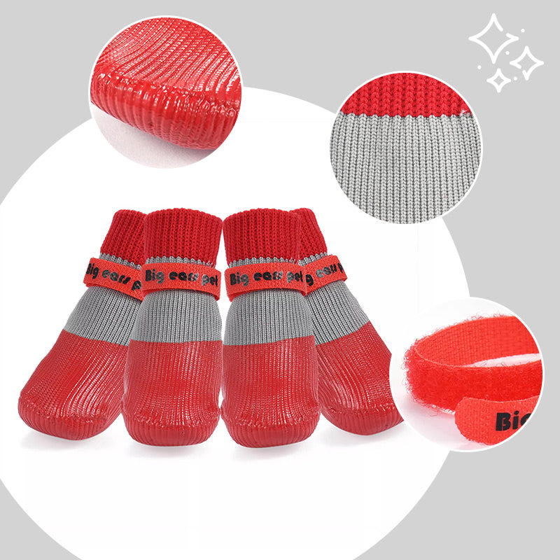 Non-Slip Waterproof Dog Socks