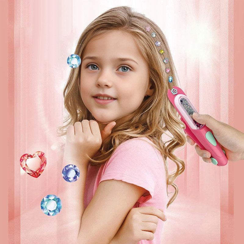 DIY Creative Temporary Hair Dye & Glitter Tool for Kids