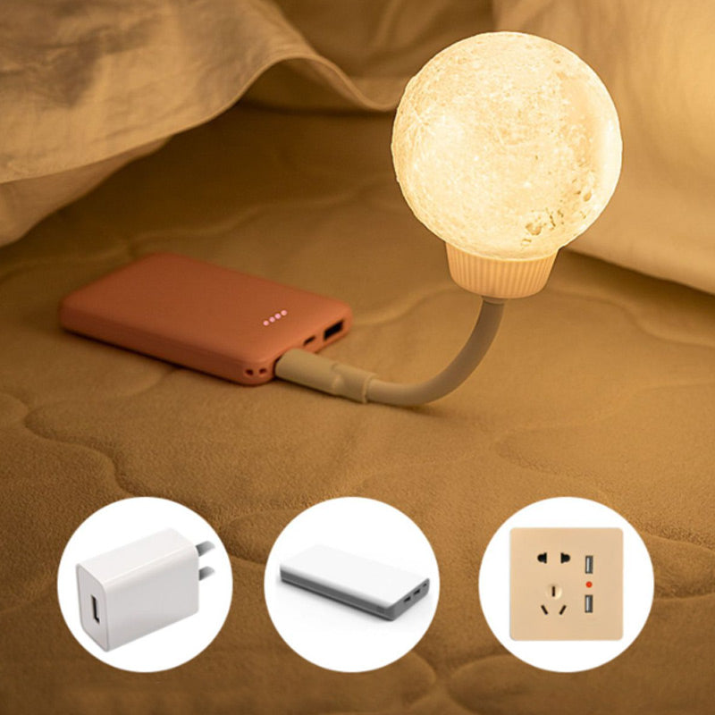 Super Smart Voice Controlled Moon Night Light