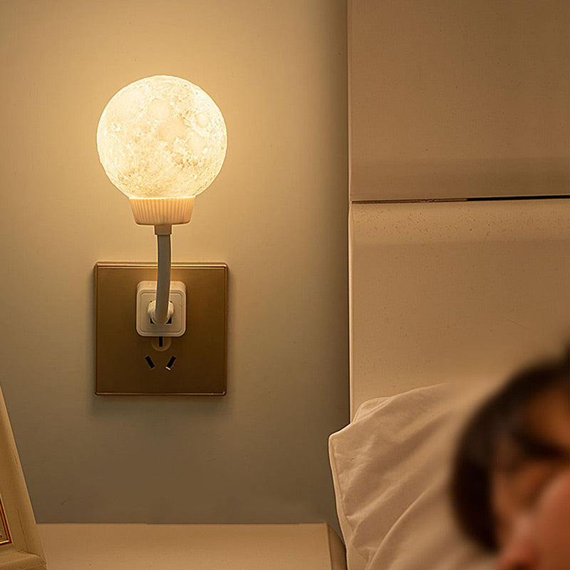 Super Smart Voice Controlled Moon Night Light