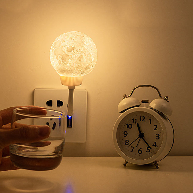 Super Smart Voice Controlled Moon Night Light