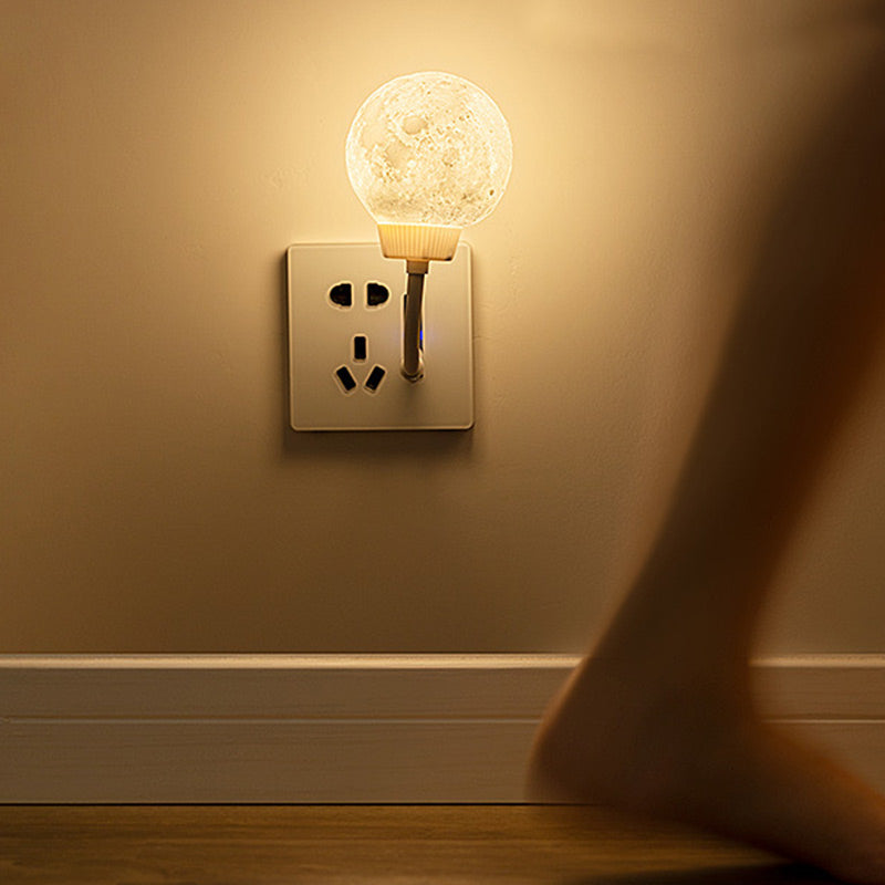Super Smart Voice Controlled Moon Night Light